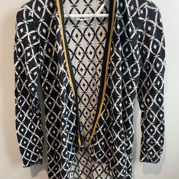 Patterned grey cardigan - Picture 2 of 3
